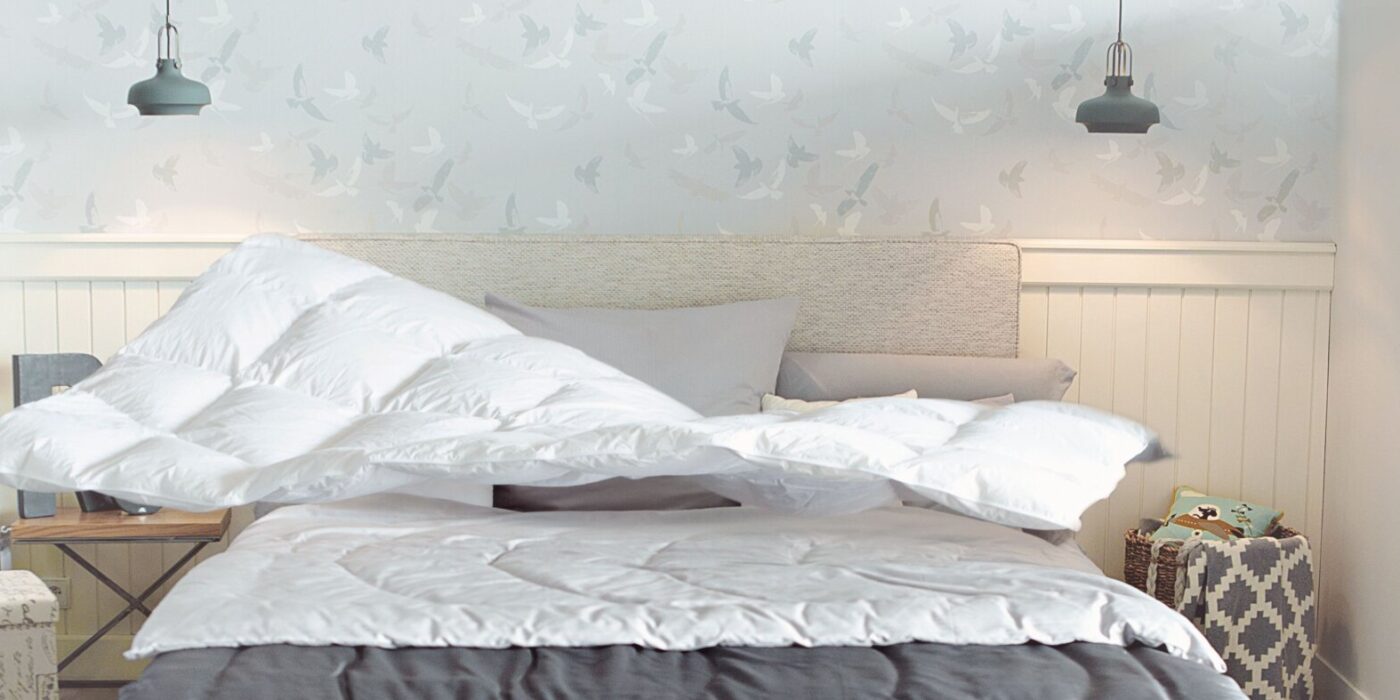 Lekkie kołdry puchowe z puchu gęsiego polskiego