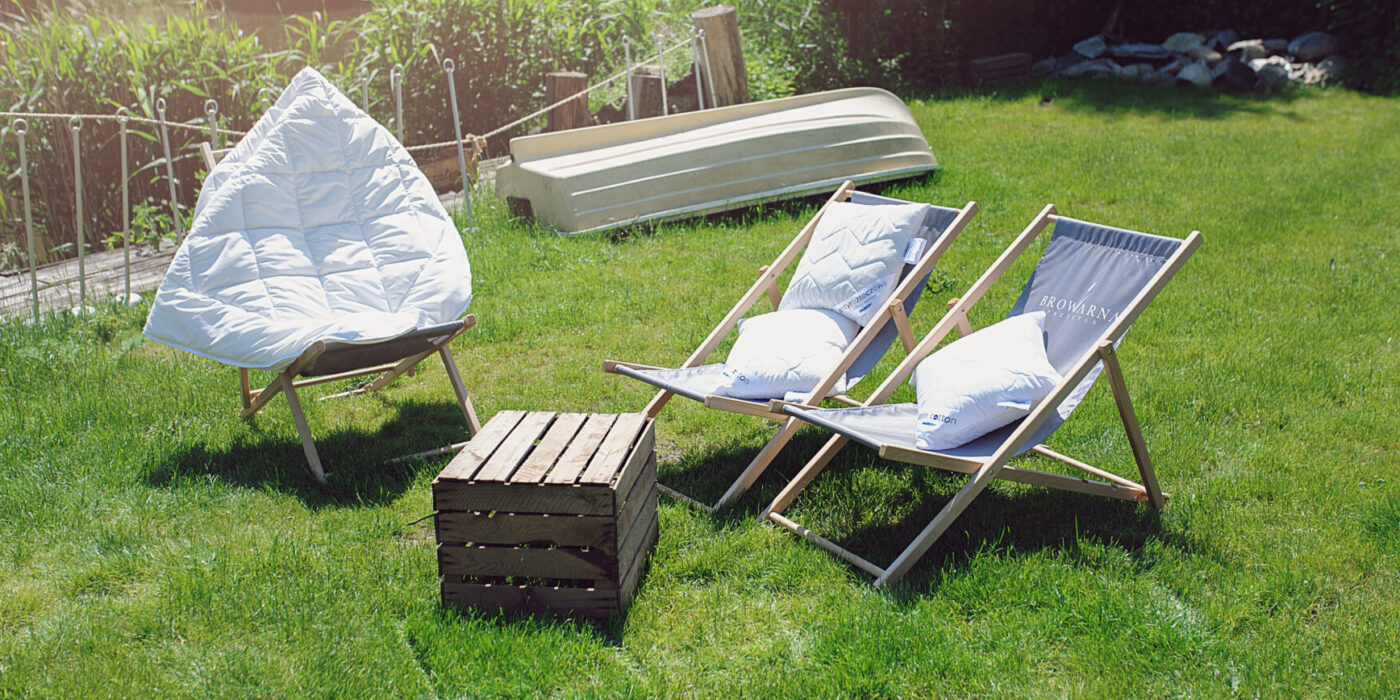 kołdry poduszki Piórex na lato